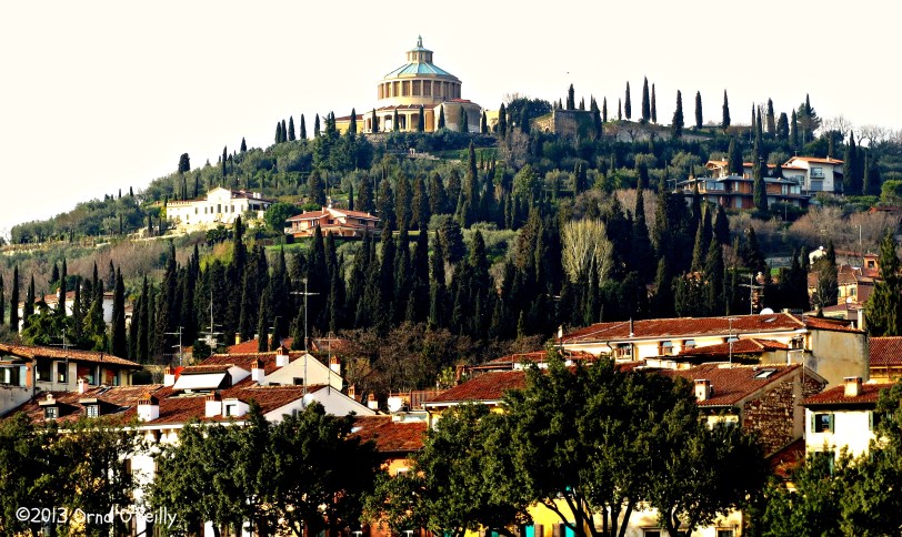 View from B&B in Verona