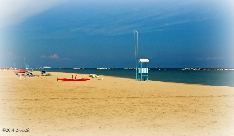 Beach at Igea Marina, Bellaria