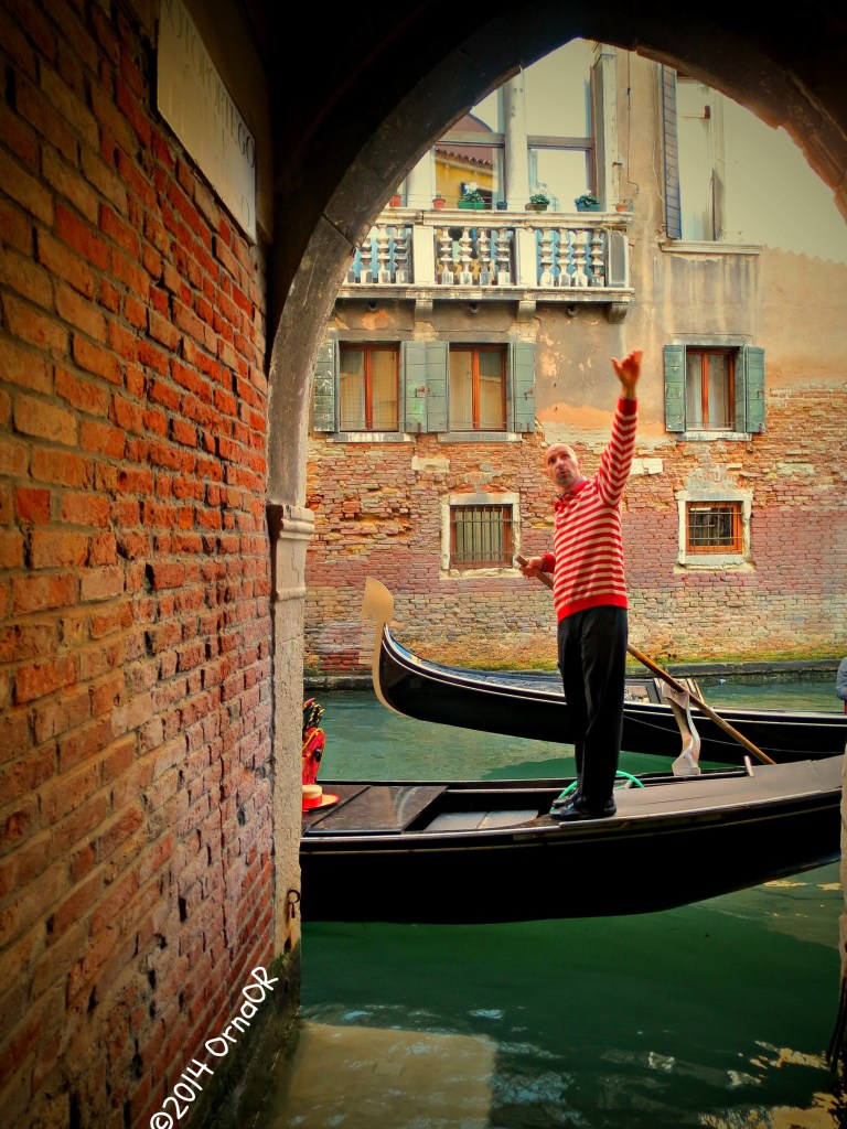 Venice by gondola