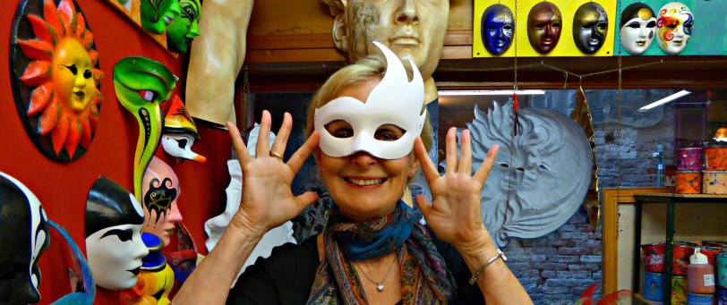 Me in my unpainted mask