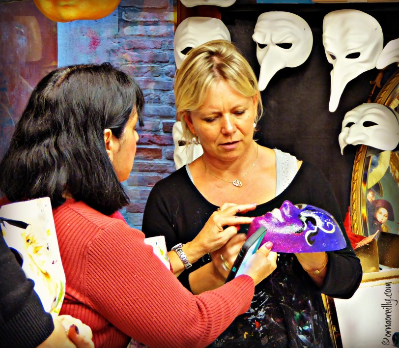 Painting Masks l ©ornaoreilly.com