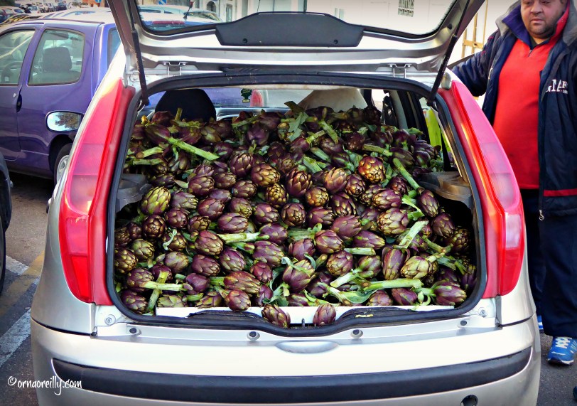 Artichokes in Ostuni
