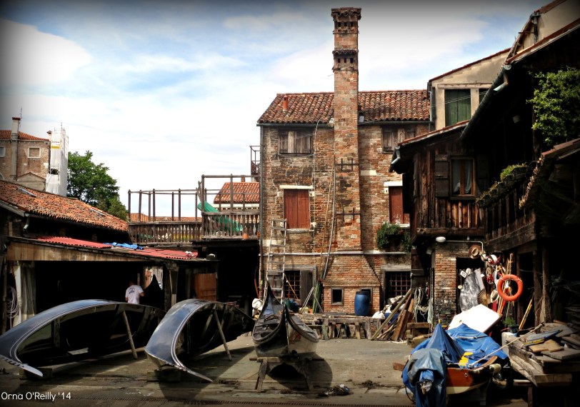 A gondola factory (squero)