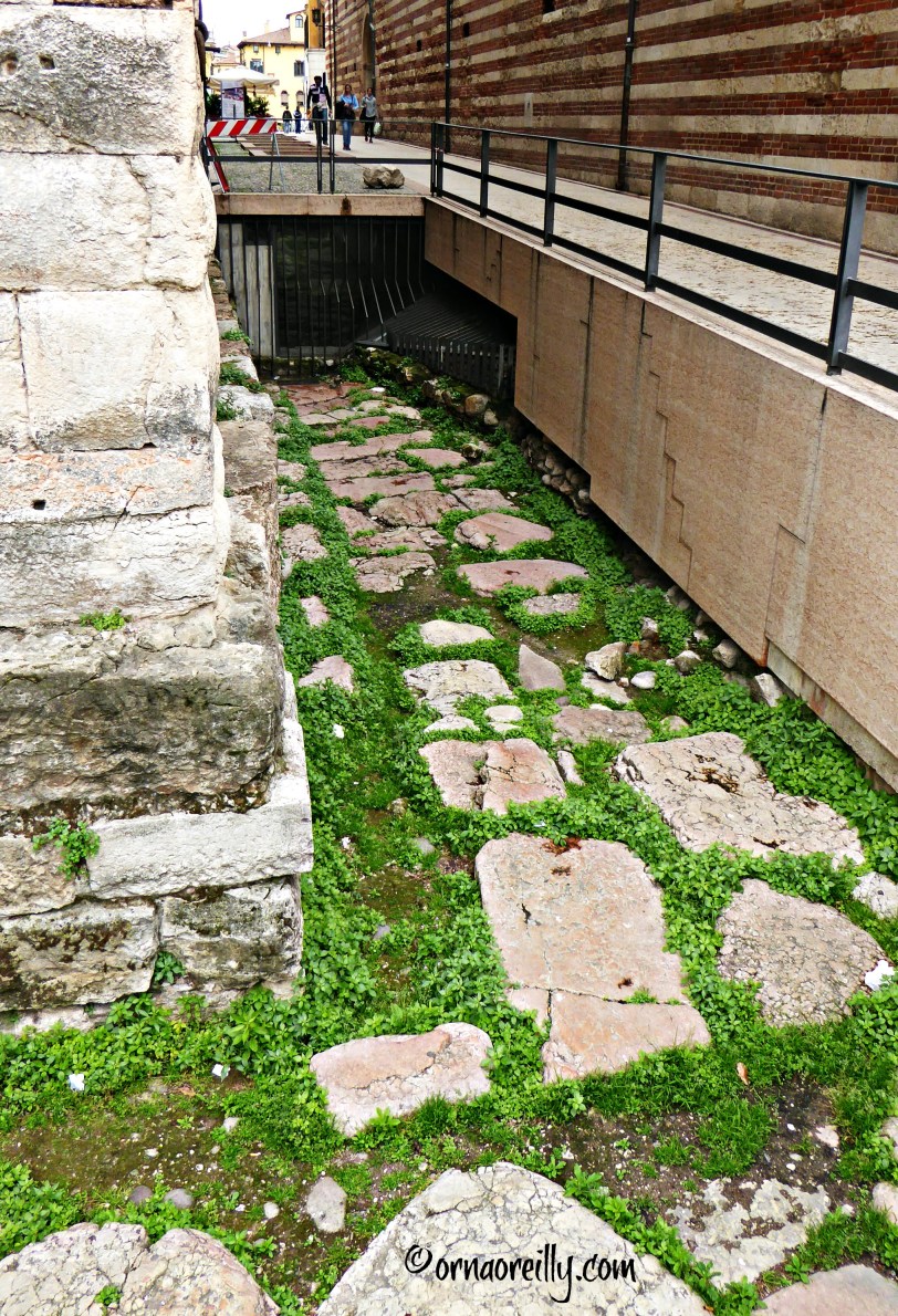 Remains of Roman street
