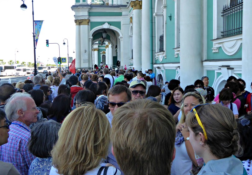 Queue for Hermitage Museum