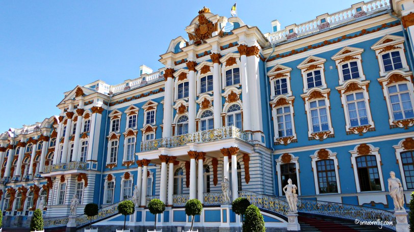 The Catherine Palace at Tsarskoye Selo